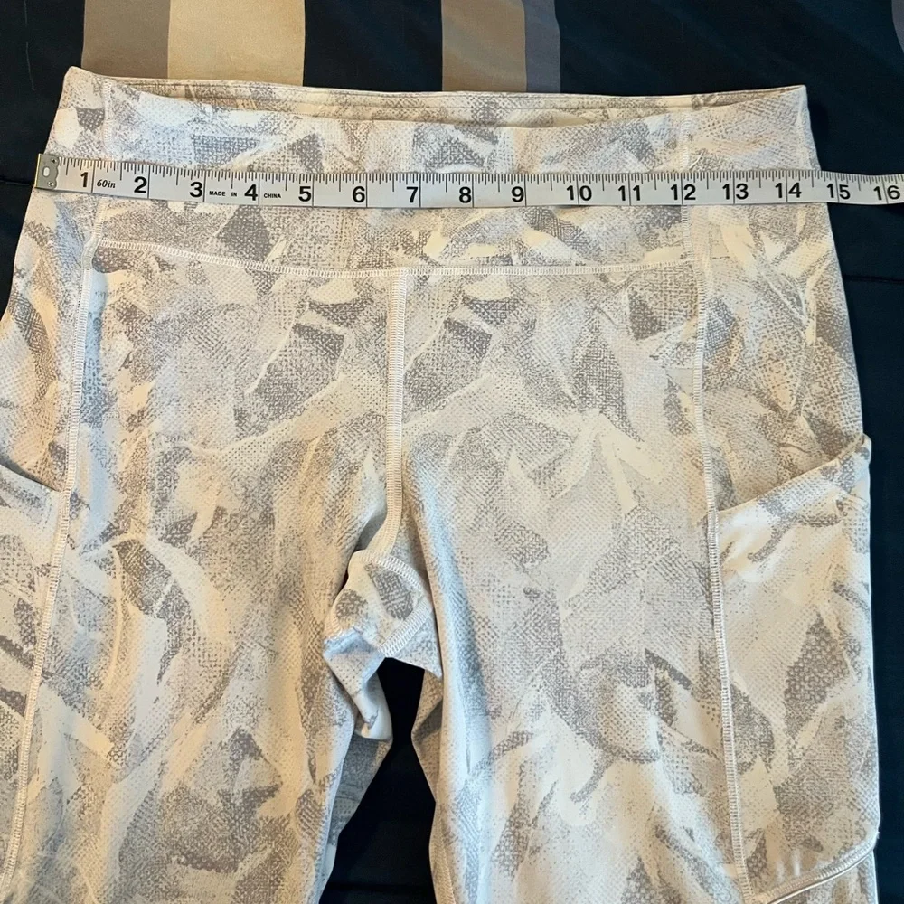 🍋 LIKE NEW Lululemon Speed Up Tight *28" - Jasmine White Multi - Sz 8 - Picture 12 of 16